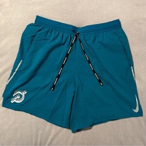 Nike x Peloton lined running shorts